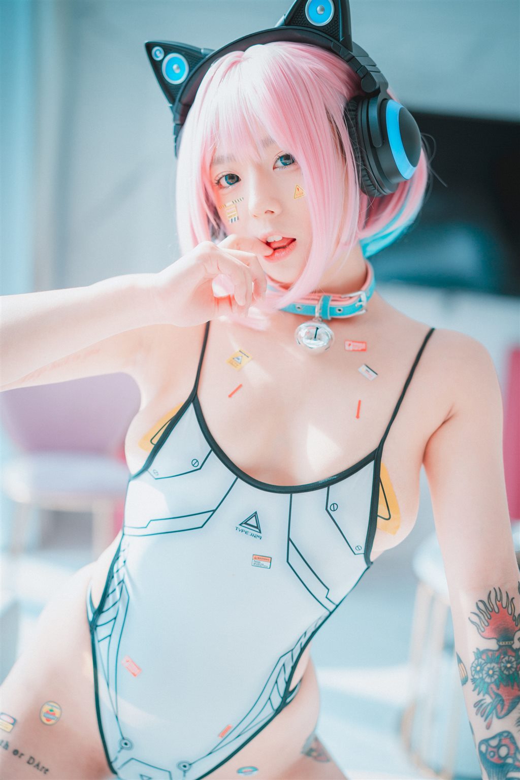 [DJAWA] Maruemon - Caution Girl × Athletic Girl 写真套图