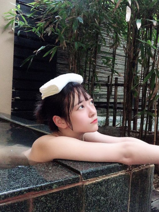 推特追踪破万！ 甜美前偶像美少女「南乃空」大放温泉背后全空福利！