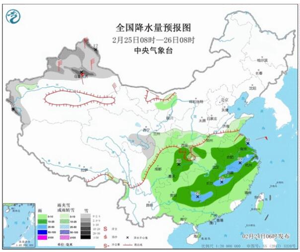 注意防范！牛年以来最大规模雨雪上线！5省有大雪或暴雪