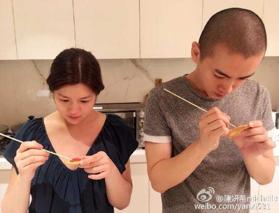 网友劝陈晓赵丽颖复合 陈妍希回应：不用理会
