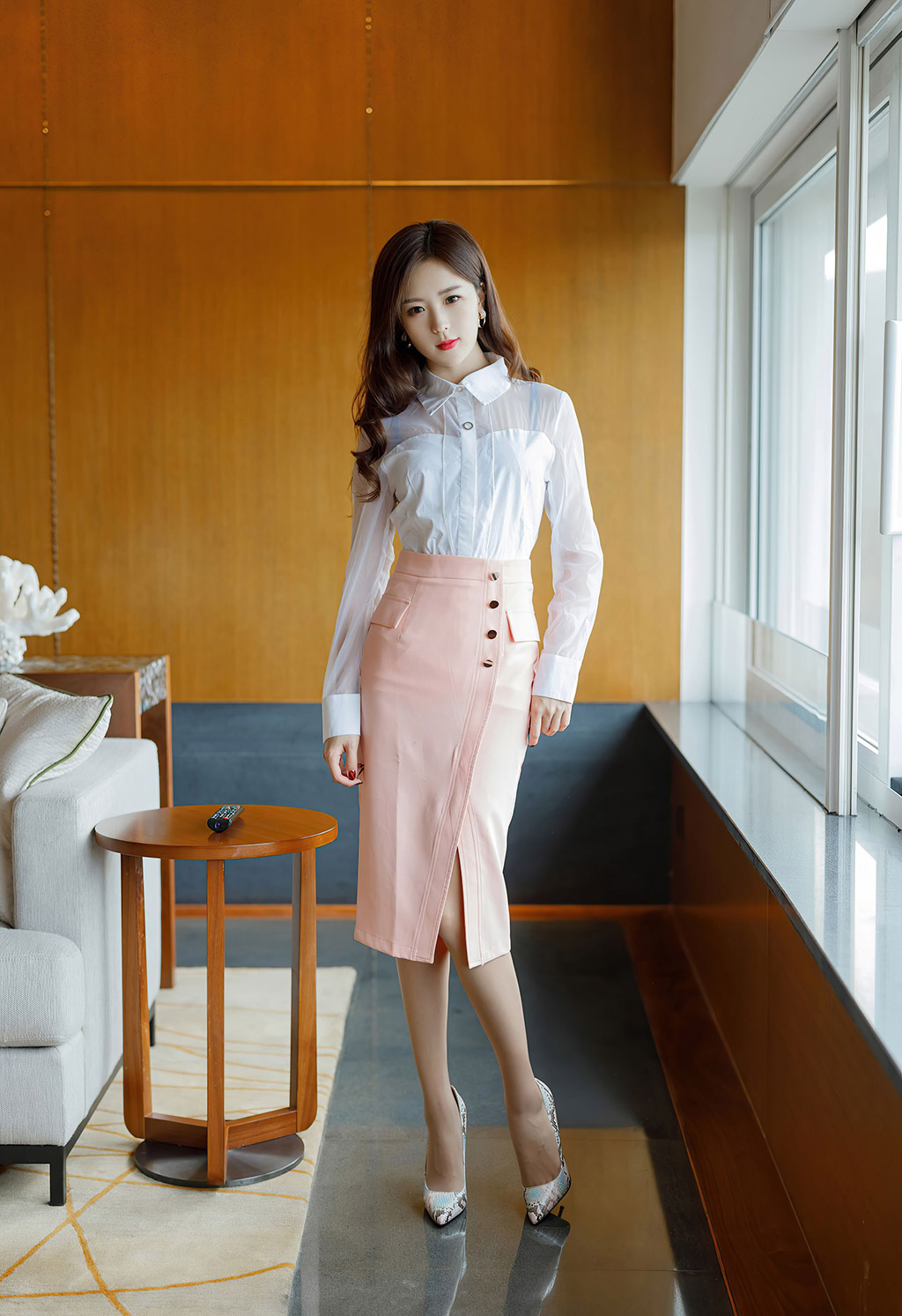 杨紫嫣Cynthia古时尚典雅的都市装扮