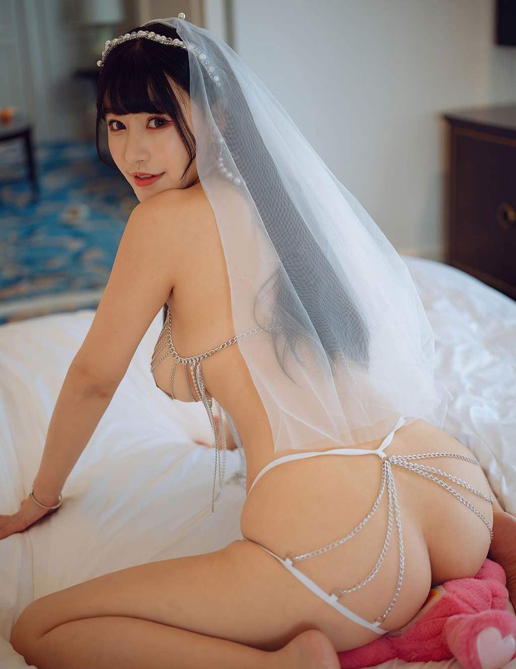 朱可儿Flower轻纱弥漫婀娜姿态美丽性感