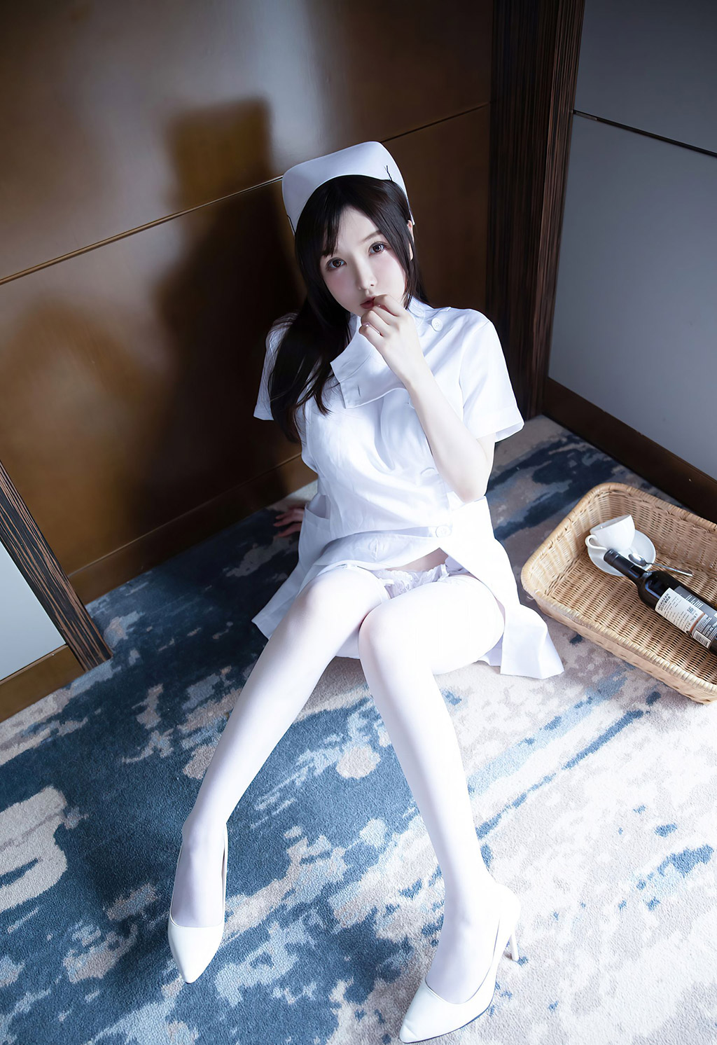 糯美子MINIbabe洁白动人的护士制服主题
