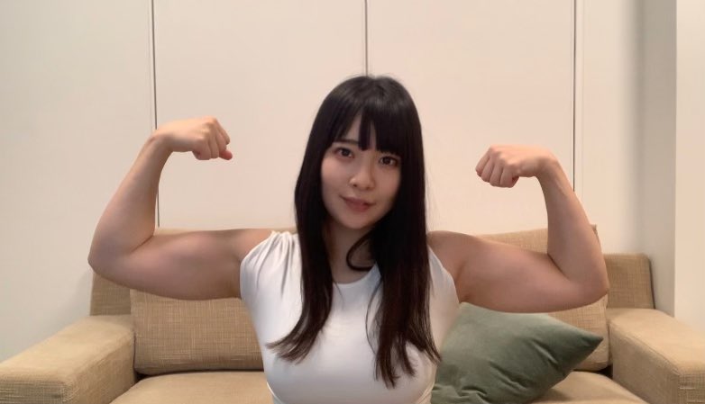 最壮女优! 健身型YOUTUBER「酱与田」月底正式出道成为最壮硕新人女优!