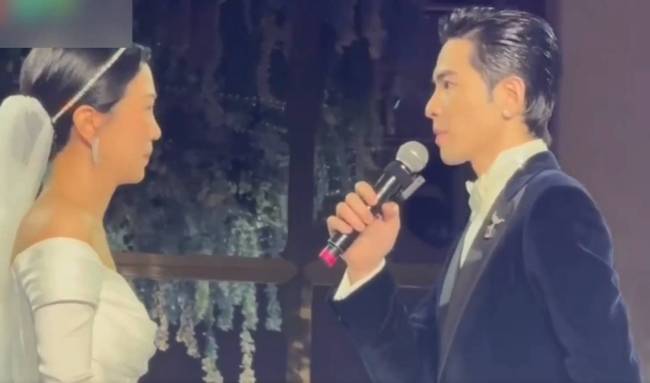 萧敬腾林有慧婚礼誓词曝光：下辈子还要跟你在一起